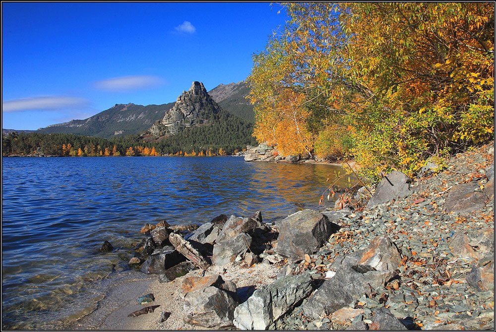 Осень в казахстане