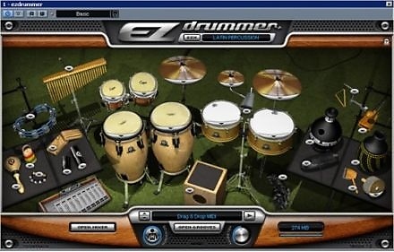 Как в ezdrummer 2 назначить клавиши на клавиатуре