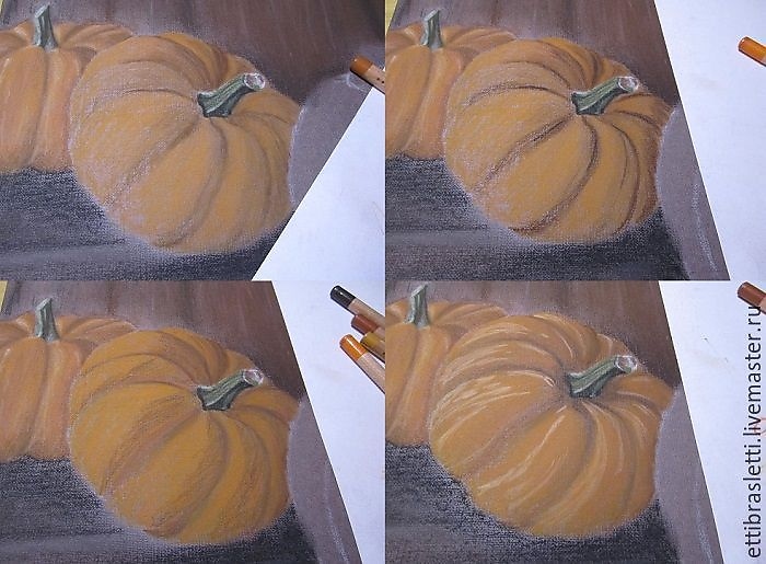 Pumpkin Painted Ass