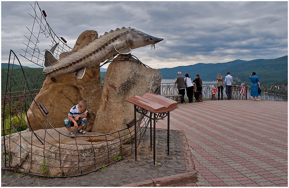 Смотровая площадка красноярск царь рыба фото