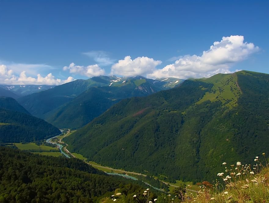 Долина реки Зеленчук