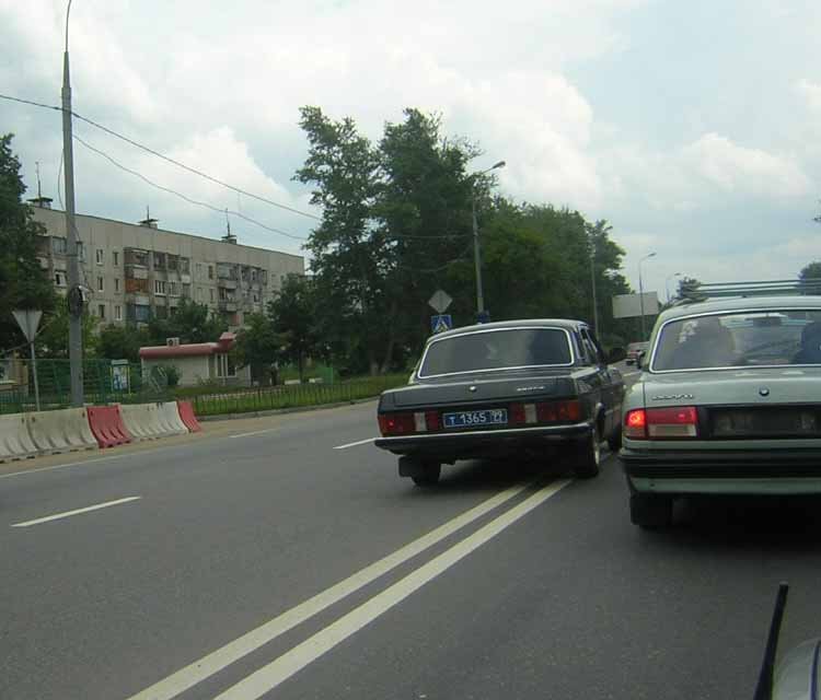 Пересечение двойной сплошной картинки