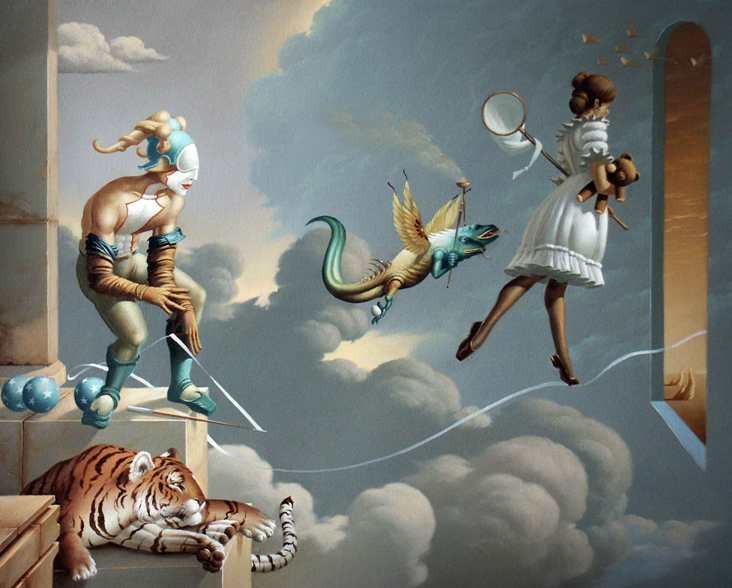 Michael parkes картины