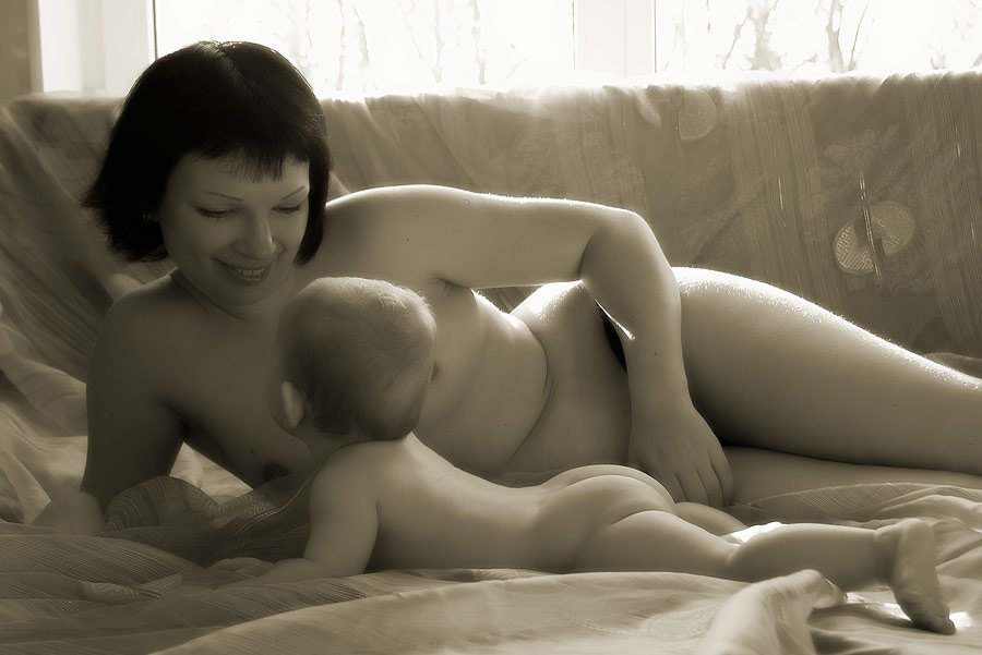 Nude Mother Son