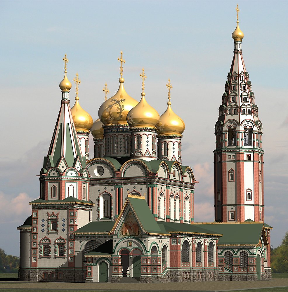 архитектура храмов россии