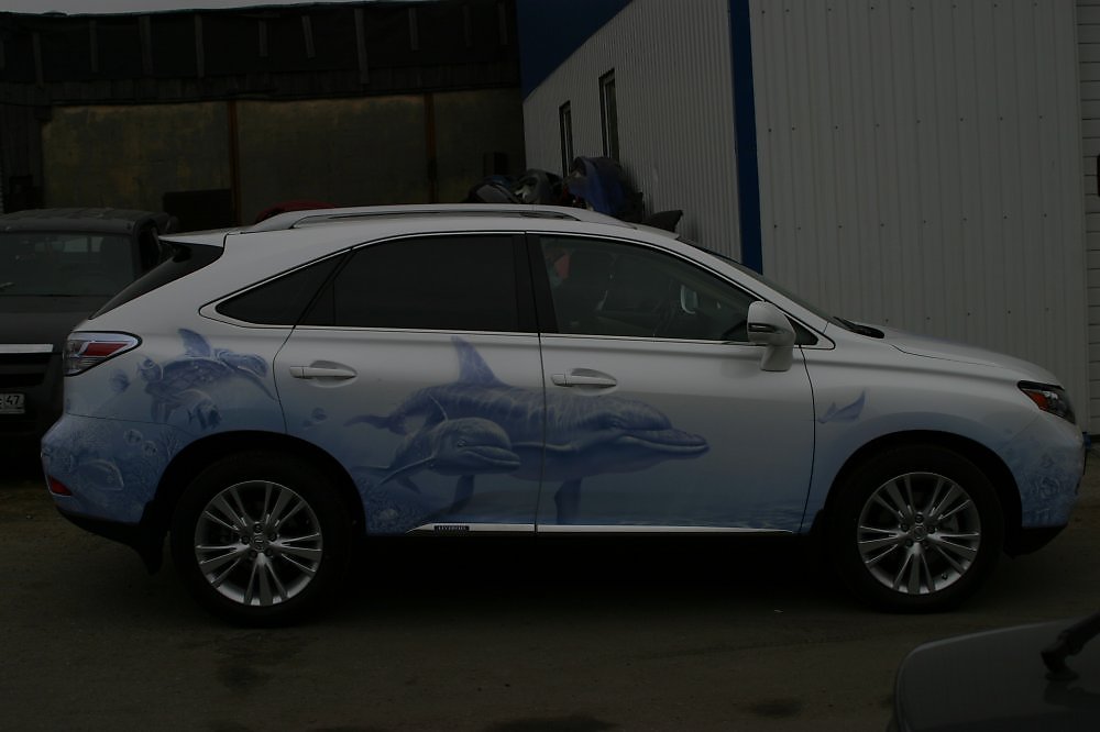 Mitsubishi ASX аэрографика