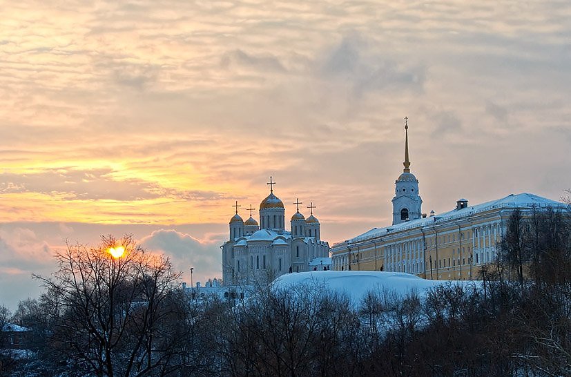 Успенский собор зимой фото