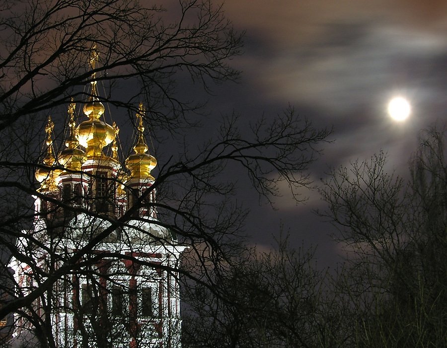 Собор Новочеркасск вечером