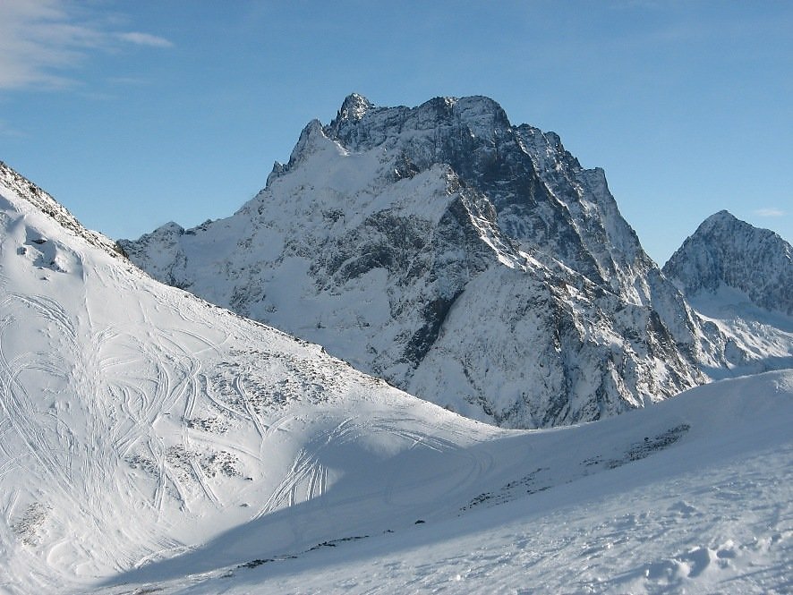 Ульген Домбай зима