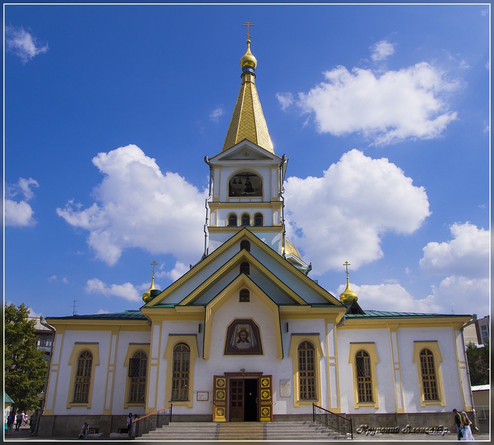 Вознесенский собор Новосибирск изнутри