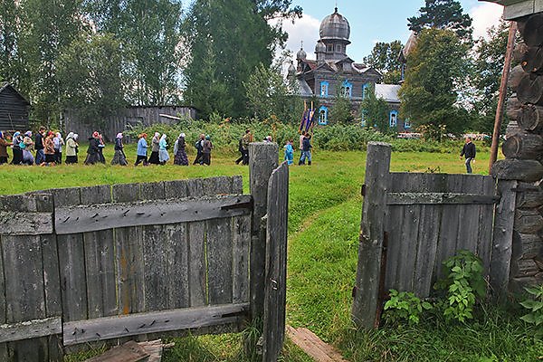 Блаженное село. Скит Василия Блаженного Омская область Усть-Ишимский район.