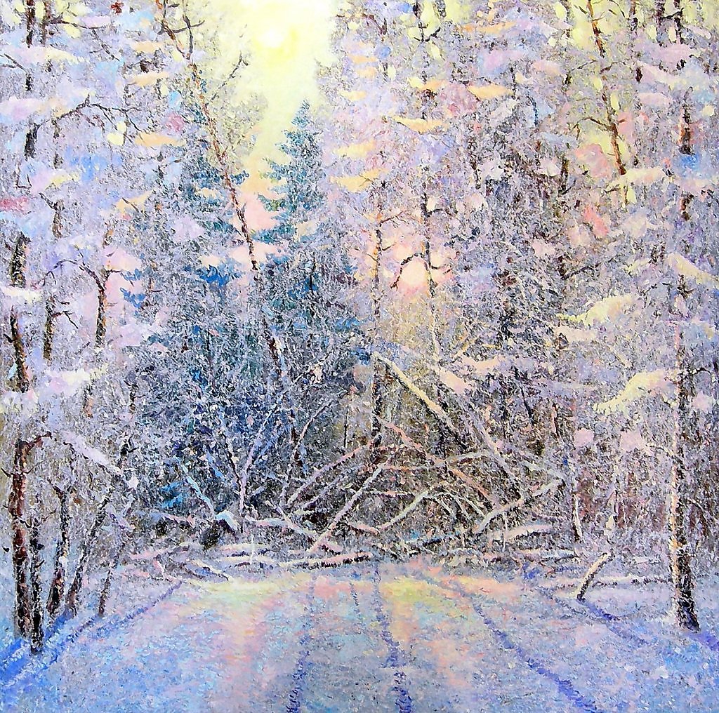 Зимний лес Евгений Гавлин