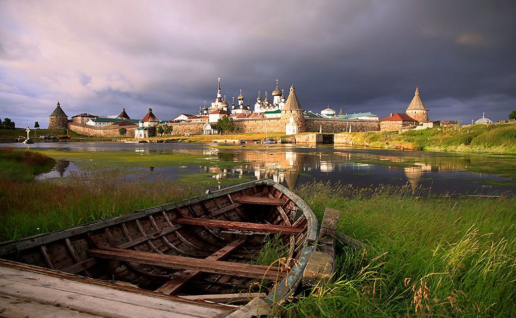 Белое море Соловки пейзажи