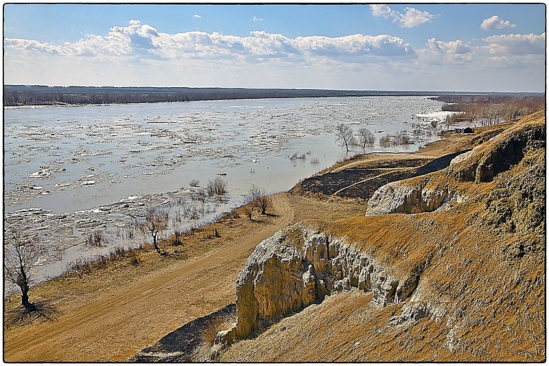 Берег черского омск фото