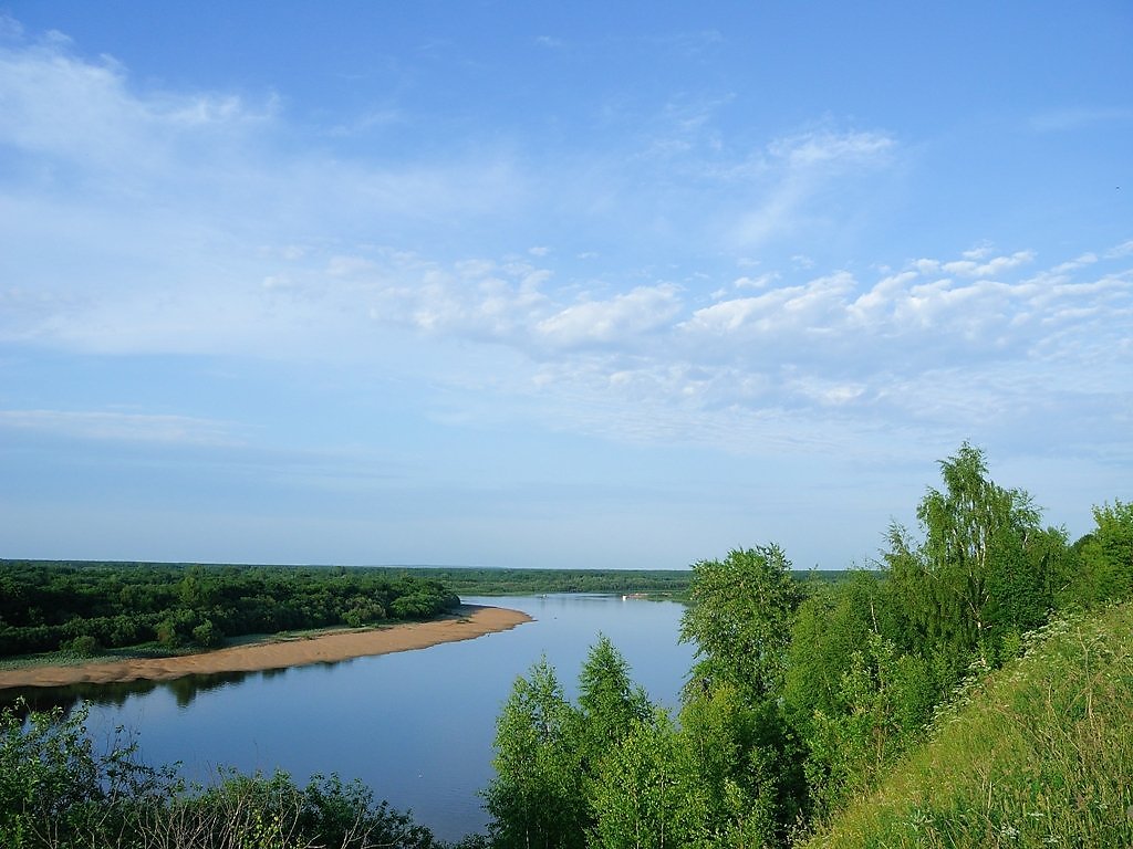 Река Чепца в Удмуртии