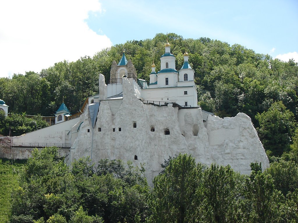 Святогорская лавра карта