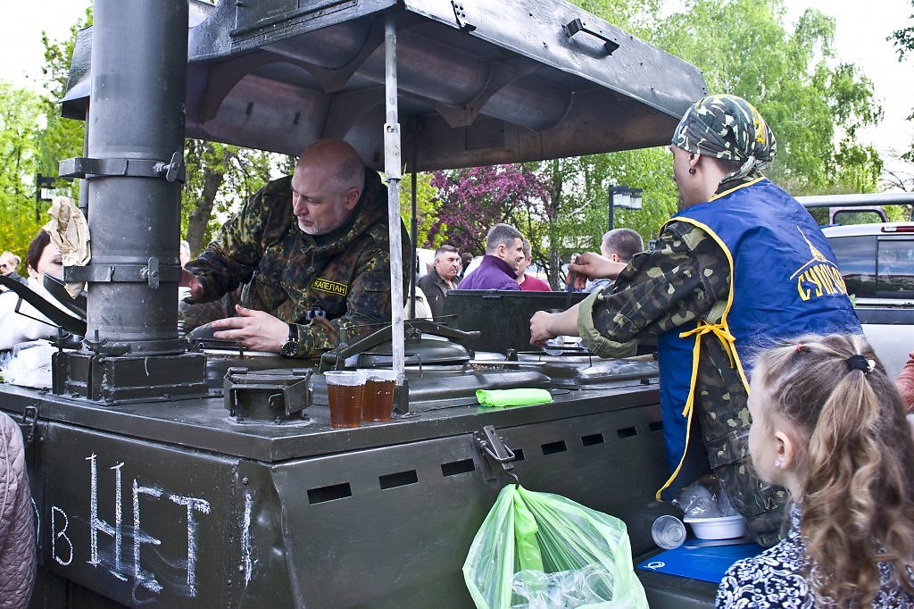 Солдатская каша в москве