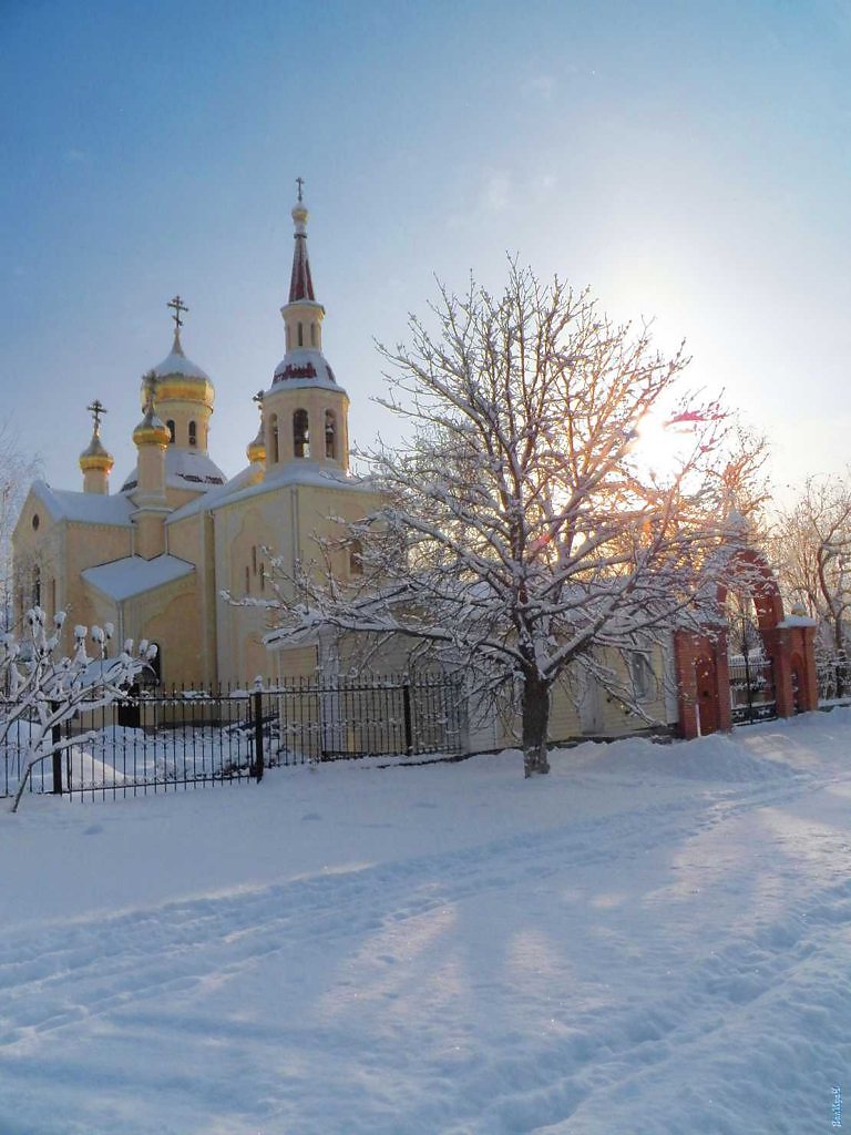 Вязники Церковь зима