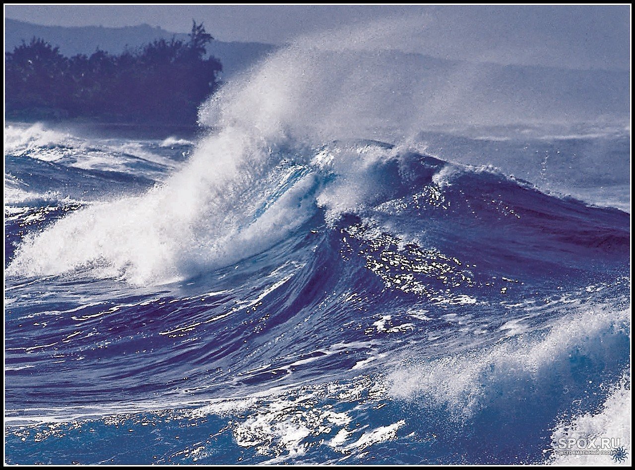 разная погода на море