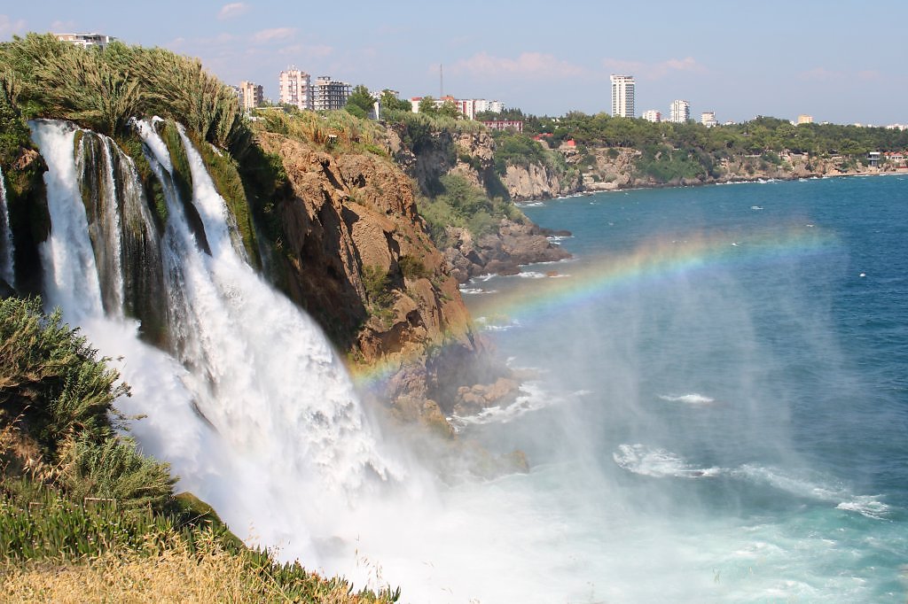 Водопад в анталии турция фото