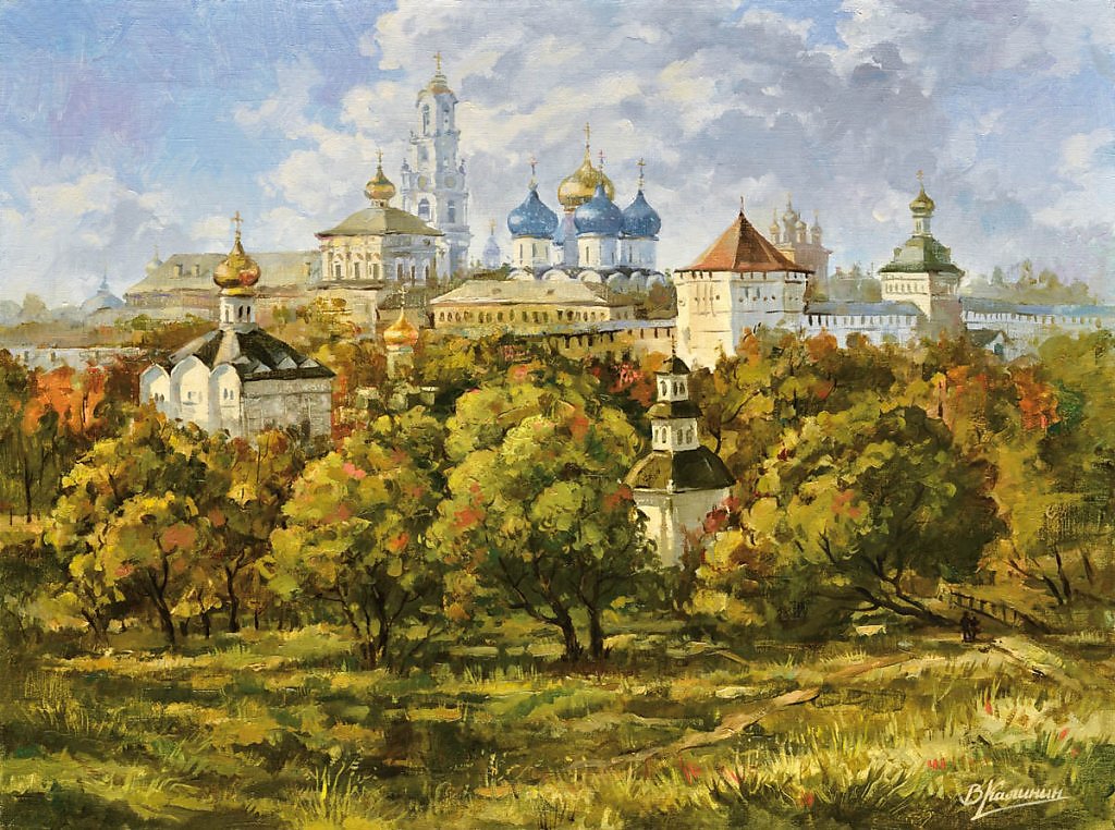 Художник картины троица