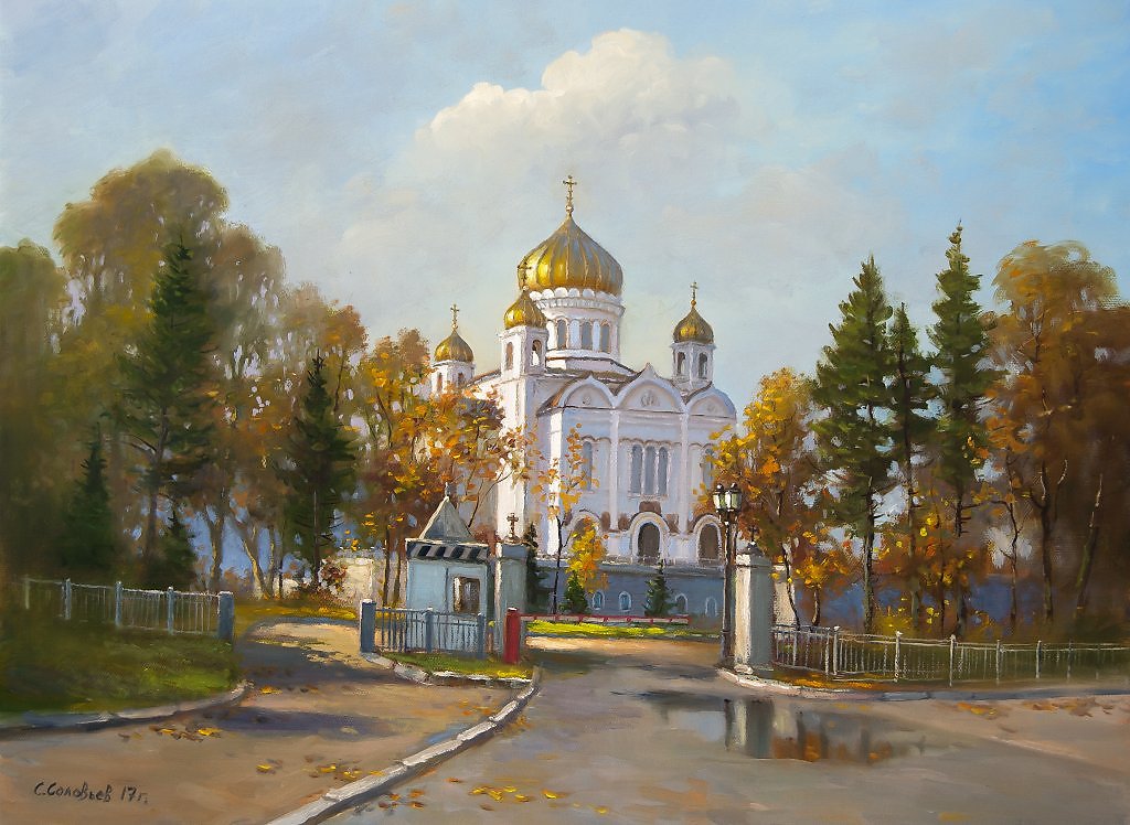 Соловьев картины художник