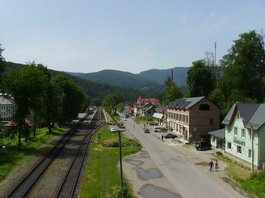 Село Яремче Карпаты