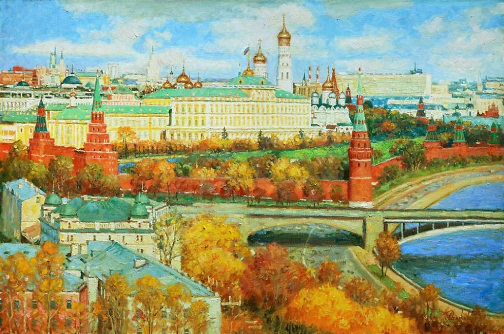 Картины с москвой