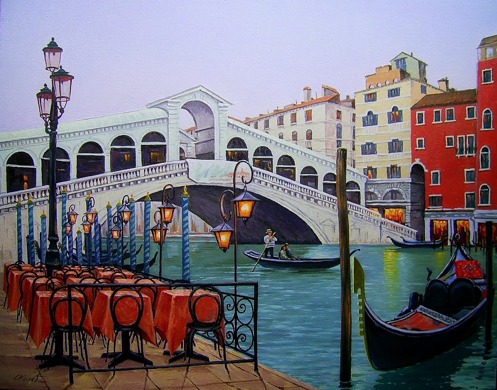 Риальто Венеция картины