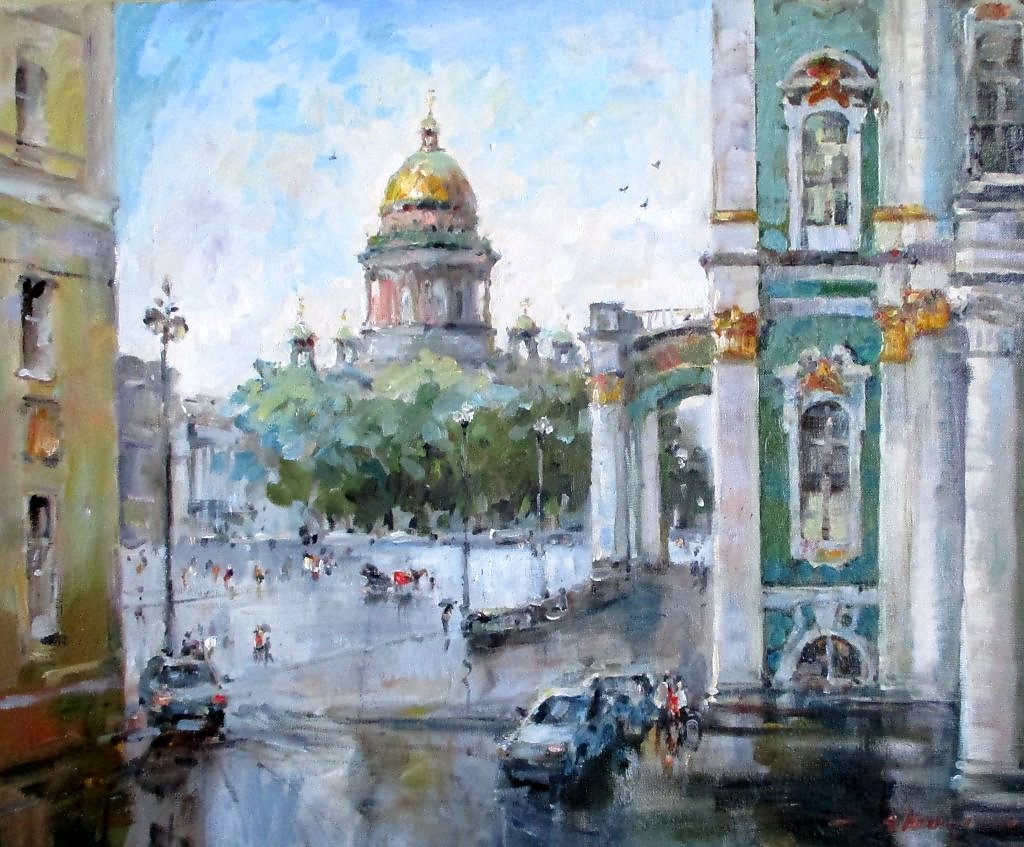 Александр крылов художник в спб картины